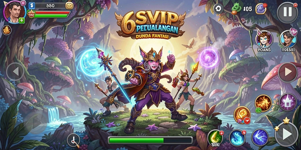 Gameplay menakjubkan dalam 6SVIP dengan aksi petualangan yang seru.