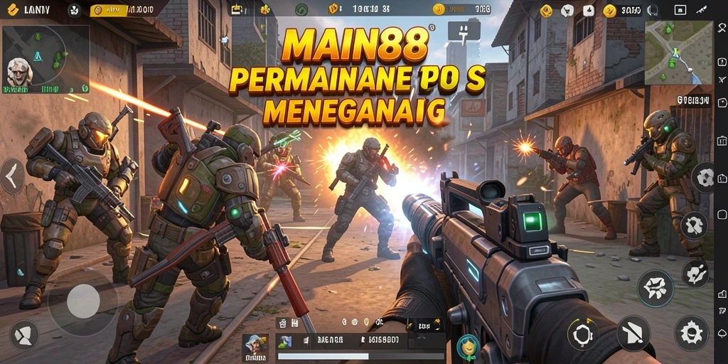 Tampilan seru gameplay TPS di MAIN88 dengan aksi mendebarkan.