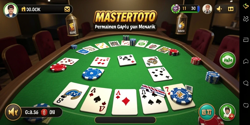 Gameplay MASTERTOTO yang menyenangkan dan interaktif.