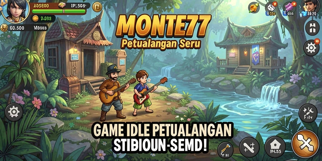 Tampilan gameplay <strong>MONTE77</strong> yang menghibur dan santai.