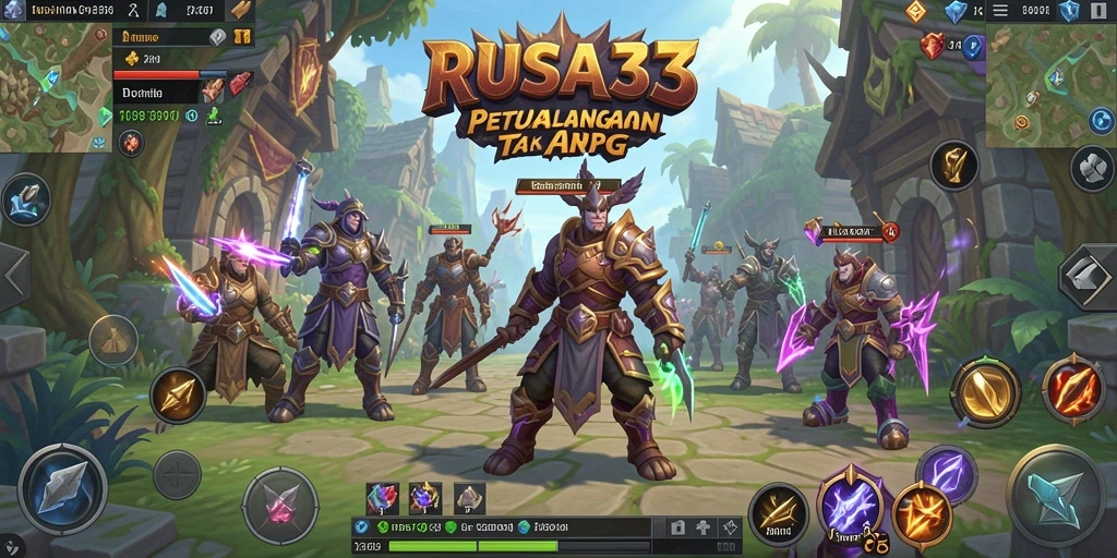 Tampilan gameplay RUSA33 dengan aksi seru dan grafik menawan.