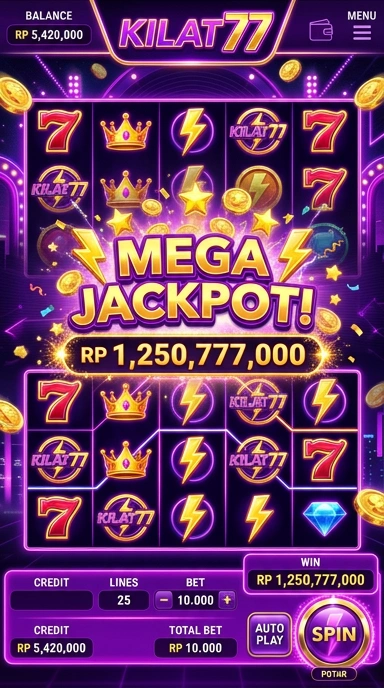 Pengguna dapat dengan mudah mengakses berbagai aplikasi di kilat77.